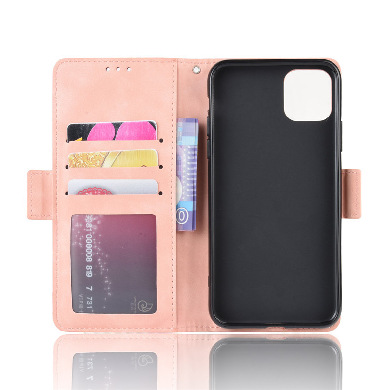 iPhone Multi-card Slot Flip Leather Case